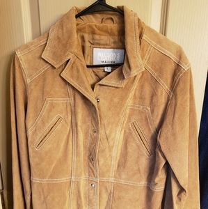 L👀k! Suede jacket